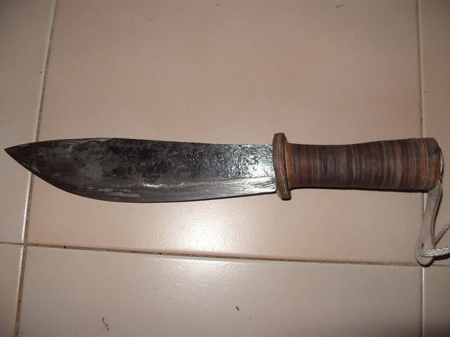 coltello autocostruito