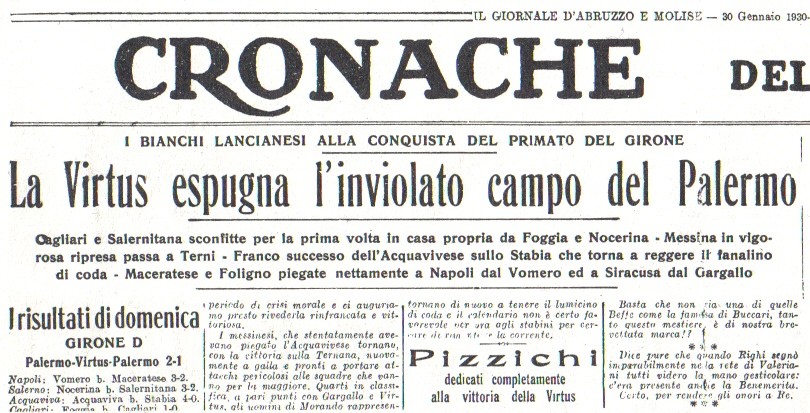 giornale 1930