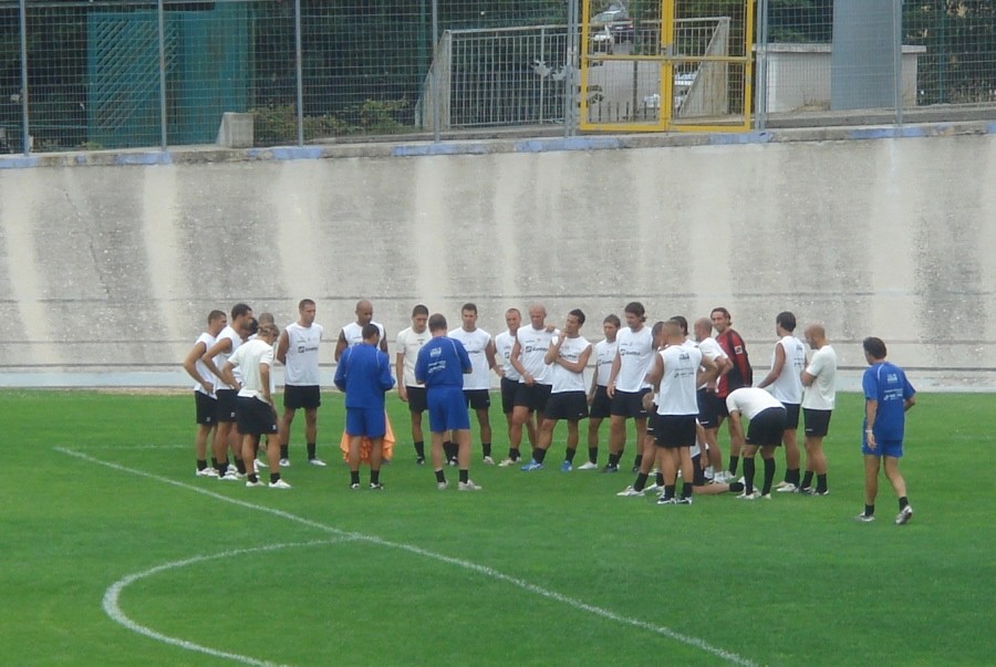 allenamento 13 agosto 2009
