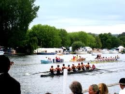 Rowing on the Thames