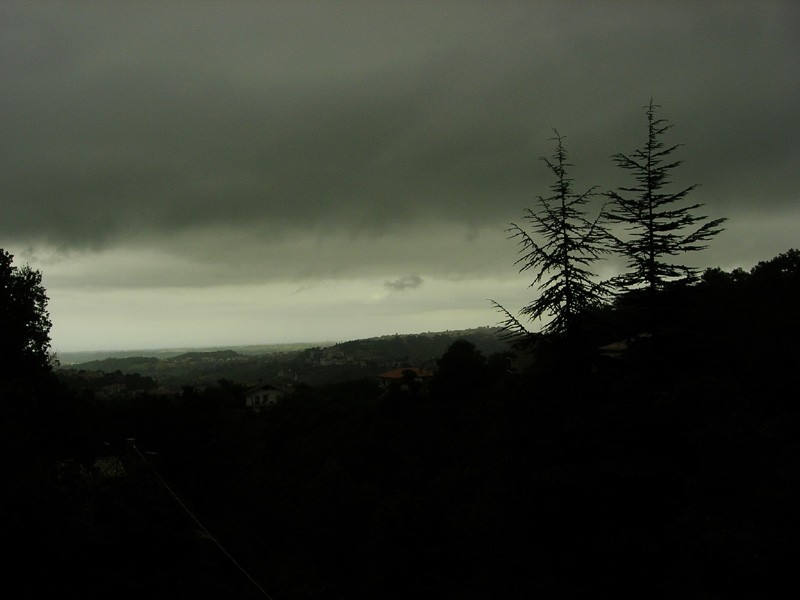 ...nubi minacciano il ferragosto...