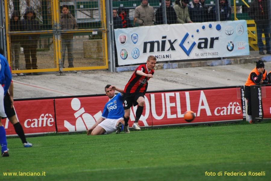 Virtus Lanciano-Siracusa 1-0