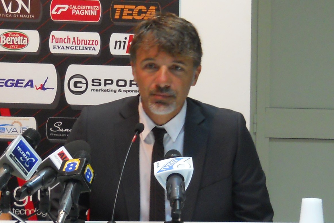 Marco Baroni in conferenza stampa (15 luglio)