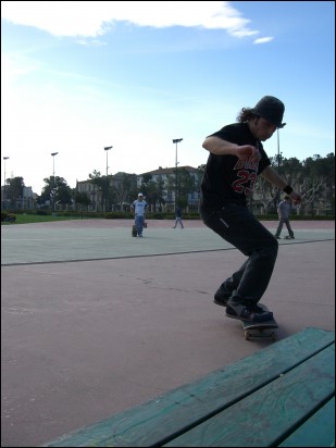 First slide