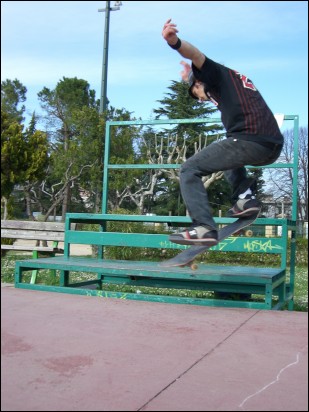 First slide