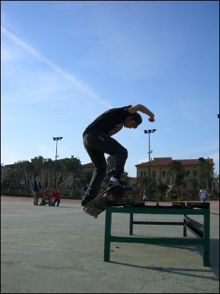 First slide