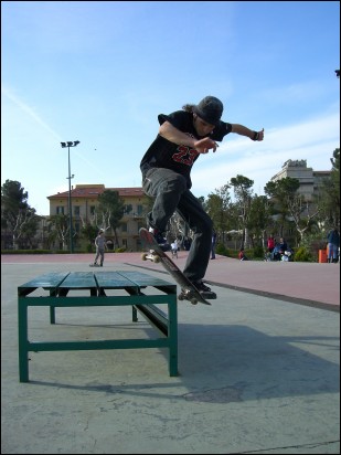First slide