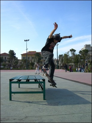 First slide