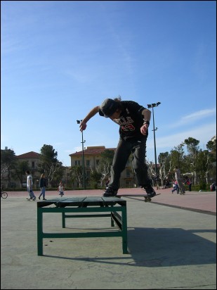 First slide
