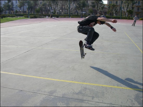 First slide