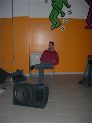 First slide