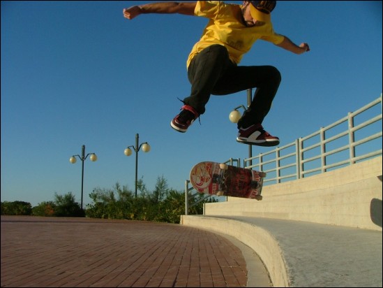 First slide