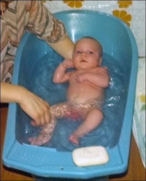 First slide